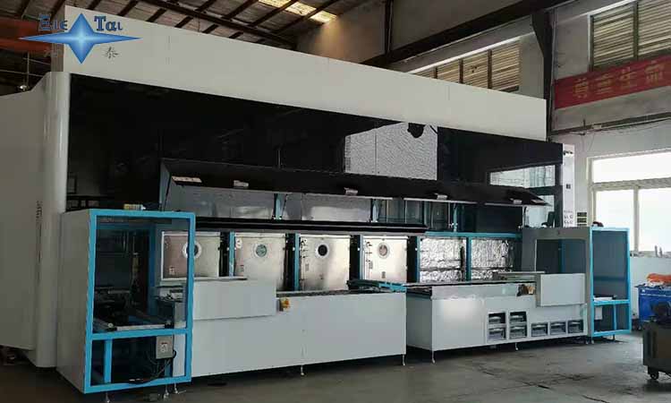 全自動超聲零件清洗機設(shè)備帶沖洗漂干 全自動超聲零件清洗機設(shè)備帶沖洗漂干